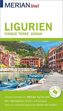 Broschiert MERIAN live! Reiseführer Ligurien, Cinque Terre, Genua von Ralf Nestmeyer