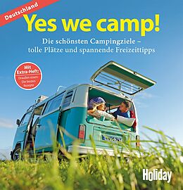 Kartonierter Einband HOLIDAY Reisebuch: Yes we camp! Deutschland von Eva Stadler, Wilhelm Klemm