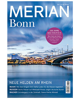 Kartonierter Einband MERIAN Magazin Bonn 01/20 von 