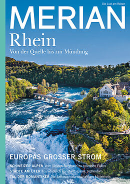Kartonierter Einband MERIAN Magazin Der Rhein 06/21 von 