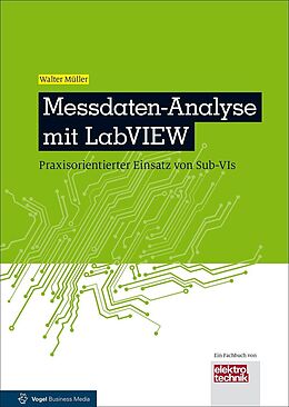 E-Book (pdf) Messdaten-Analyse mit LabVIEW von Walter Müller