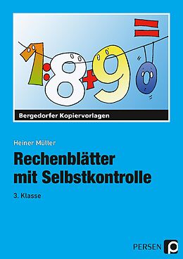 Kartonierter Einband (Kt) Rechenblätter mit Selbstkontrolle - 3. Klasse von Heiner Müller