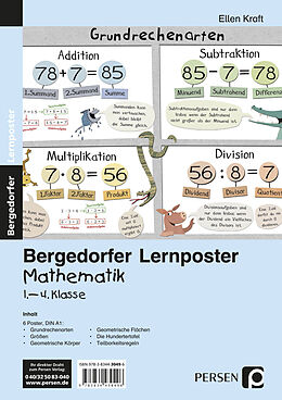 Poster (Non) Lernposter Mathematik 1.-4. Klasse von Ellen Kraft