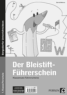 Geheftet Bleistift-Führerschein - Klassensatz Führerscheine von Bernd Wehren