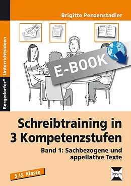 E-Book (pdf) Schreibtraining in 3 Kompetenzstufen - Band 1 von Brigitte Penzenstadler
