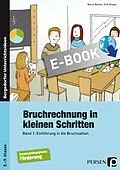 E-Book (pdf) Bruchrechnung in kleinen Schritten 1 von Marco Bettner, Erik Dinges