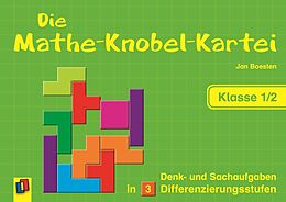 Kartonierter Einband Die Mathe-Knobel-Kartei  Klasse 1/2 von Jan Boesten