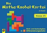 Kartonierter Einband Die Mathe-Knobel-Kartei  Klasse 3/4 von Jan Boesten