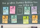 Textkarten / Symbolkarten Die großen Zahlen-Bildkarten von 0 bis 20 von Redaktionsteam Verlag an der Ruhr
