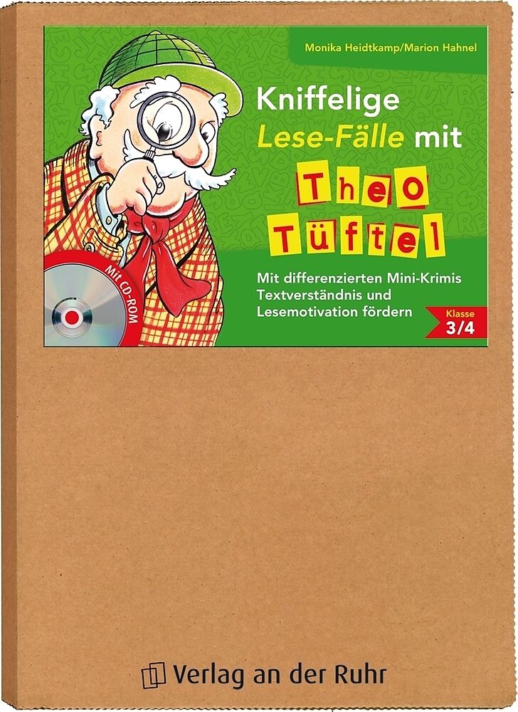 Kniffelige Lese-Fälle mit Theo Tüftel  Klasse 3/4