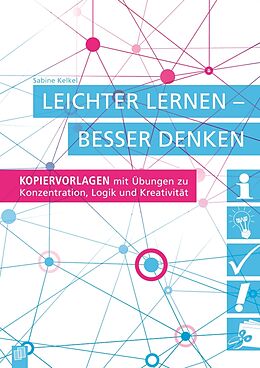 Kartonierter Einband Leichter lernen  besser denken von Sabine Kelkel