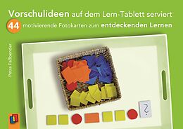 Textkarten / Symbolkarten Vorschulideen auf dem Lern-Tablett serviert von Petra Faßbender