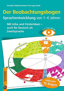 Geheftet Der Beobachtungsbogen Sprachentwicklung von 16 Jahren von Kornelia Schlaaf-Kirschner, Uta Fege-Scholz