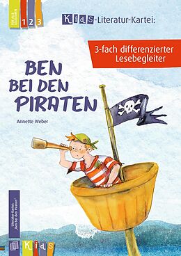 Kartonierter Einband Ben bei den Piraten von Annette Weber