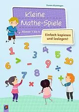 Kartonierter Einband (Kt) Kleine Mathe-Spiele  Einfach kopieren und loslegen von Doreen Blumhagen