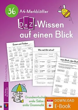 E-Book (pdf) 36 A4-Merkblätter DaZ-Wissen auf einen Blick von Redaktionsteam Verlag an der Ruhr