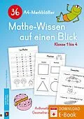 E-Book (pdf) 36 A4-Merkblätter Mathe-Wissen auf einen Blick - Klasse 1 bis 4 von Redaktionsteam Verlag an der Ruhr