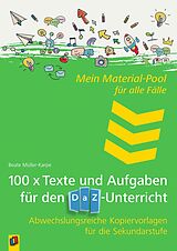 Kartonierter Einband 100 x Texte und Aufgaben für den DaZ-Unterricht von Beate Müller-Karpe