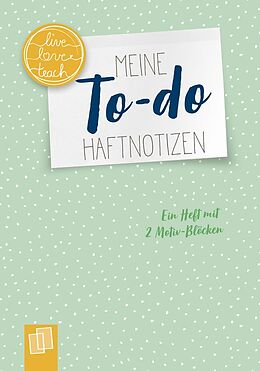 Kartonierter Einband Meine To-do-Haftnotizen von 