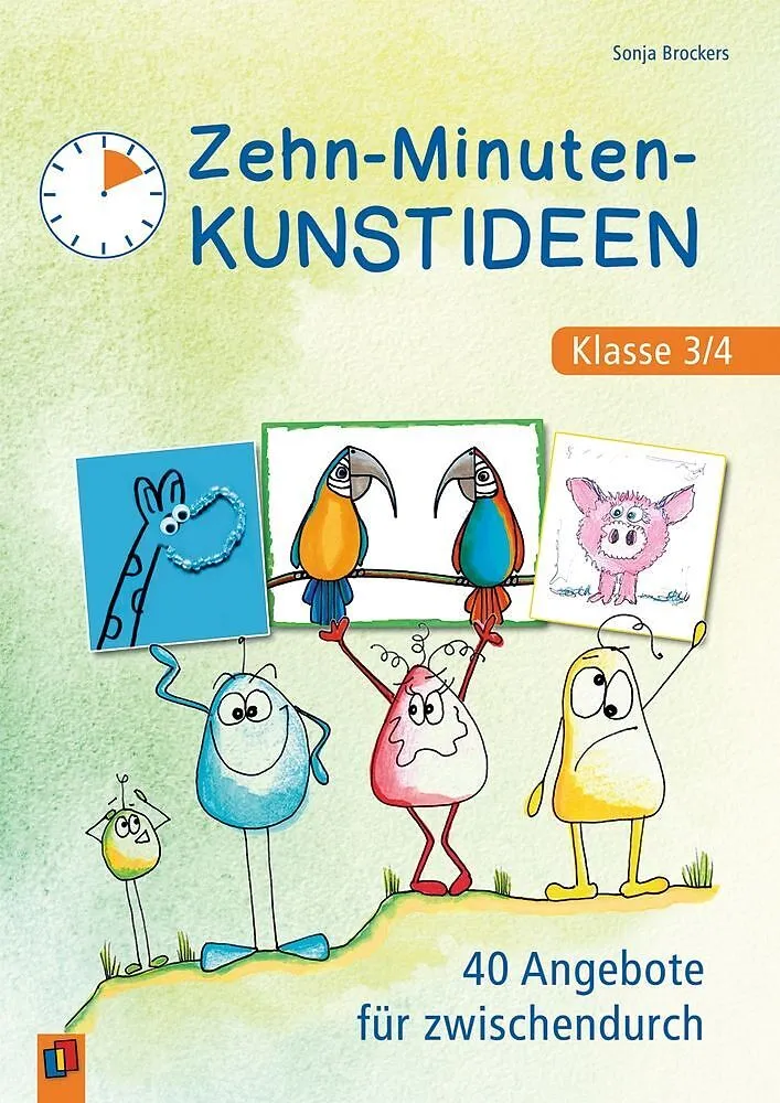 Zehn-Minuten-Kunstideen  Klasse 3/4