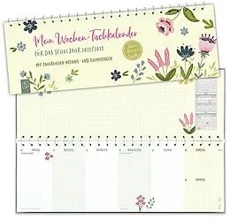 Kalender Mein Wochen-Tischkalender für das Schuljahr 2022/2023 von 