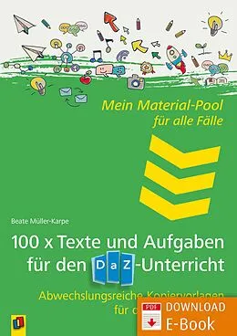 E-Book (pdf) 100 x Texte und Aufgaben für den DaZ-Unterricht von Beate Müller-Karpe