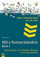Kartonierter Einband 100 x Textverständnis, Band 2 von Sabine Hauke