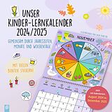 Kalender Unser Kinder-Lernkalender 2024/2025 von Anja Boretzki