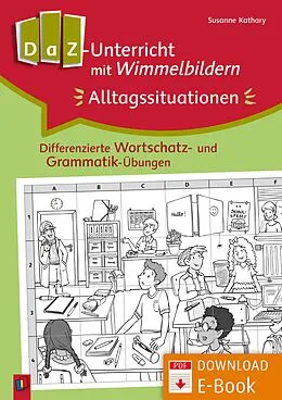 E-Book (pdf) DaZ-Unterricht mit Wimmelbildern: Alltagssituationen von Susanne Kathary