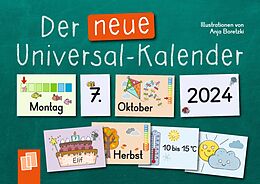 Textkarten / Symbolkarten Der neue Universal-Kalender, ab 2024 von Anja Boretzki