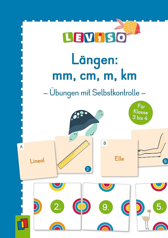 Längen: mm, cm, m & km  für Klasse 3/4
