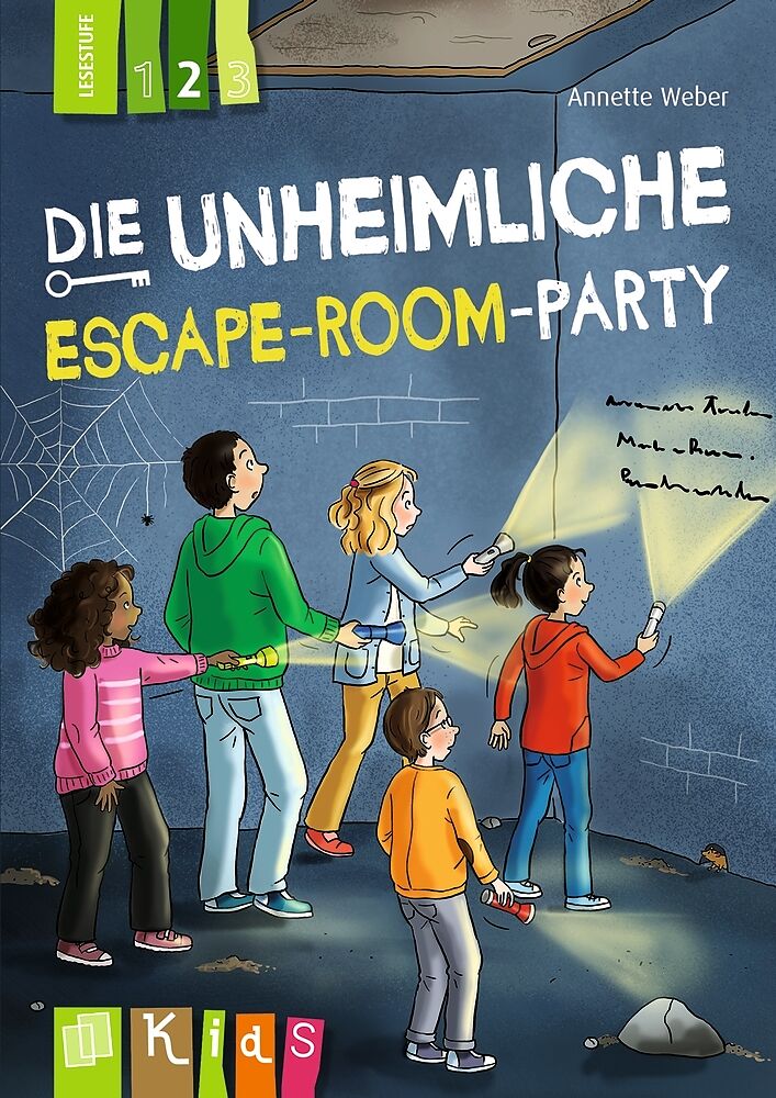 Die unheimliche Escape-Room-Party  Lesestufe 2