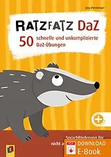 E-Book (pdf) Ratzfatz DaZ - 50 schnelle und unkomplizierte DaZ-Übungen von Jörg Ehrnsberger