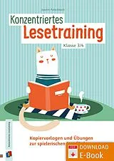 E-Book (pdf) Konzentriertes Lesetraining - Klasse 3/4 von Jasmin Putschbach