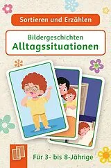 Textkarten / Symbolkarten Bildergeschichten  Alltagssituationen von Redaktionsteam Verlag an der Ruhr