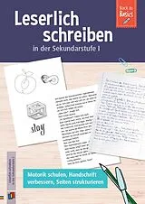 Geheftet Leserlich schreiben in der Sekundarstufe I von 