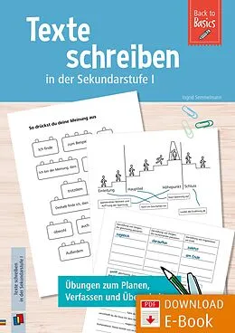 E-Book (pdf) Texte schreiben in der Sekundarstufe I von Ingrid Semmelmann
