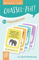 Textkarten / Symbolkarten Quassel-Zeit! 60 Impulskarten zur Sprachförderung von Teacher__light