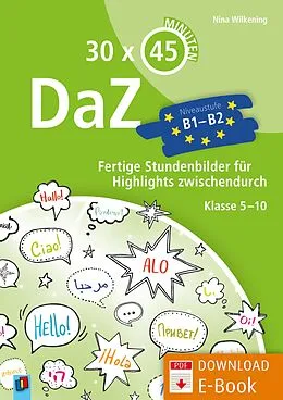 E-Book (pdf) DaZ - Niveaustufe B1-B2 von Nina Wilkening