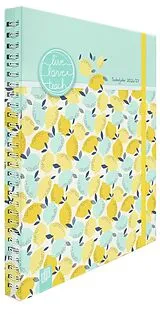 Spiralbindung Mein Lehrerplaner A5+ Ringbindung Lehrerkalender für das Schuljahr 2026/2027 Zitronentanz von