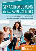 E-Book (pdf) Sprachförderung für das ganze Schuljahr von Janina Burmeister
