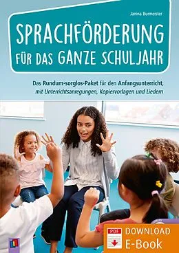 E-Book (pdf) Sprachförderung für das ganze Schuljahr von Janina Burmeister