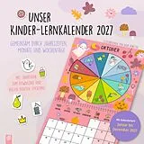 Kalender Unser Kinder-Lernkalender 2027 von Anja Boretzki