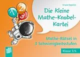 Textkarten / Symbolkarten Die kleine Mathe-Knobel-Kartei  Klasse 3/4 von Ursula Oppolzer