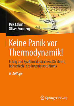 Kartonierter Einband Keine Panik vor Thermodynamik! von Dirk Labuhn, Oliver Romberg