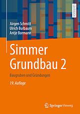 Fester Einband Simmer Grundbau 2 von Jürgen Schmitt, Ulrich Burbaum, Antje Bormann