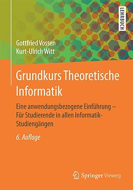 E-Book (pdf) Grundkurs Theoretische Informatik von Gottfried Vossen, Kurt-Ulrich Witt