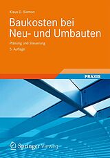 E-Book (pdf) Baukosten bei Neu- und Umbauten von Klaus D. Siemon