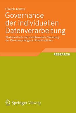 E-Book (pdf) Governance der individuellen Datenverarbeitung von Elizaveta Kozlova