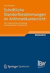 E-Book (pdf) Schriftliche Standortbestimmungen im Arithmetikunterricht von Julia Voßmeier
